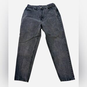 Faded Glory  Vintage Black jeans, size 16M Straight Leg 100% Cotton